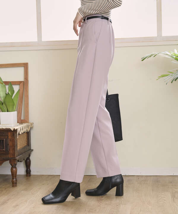 [Sシリーズ対応商品]カルゼカットソーペグトップパンツ
