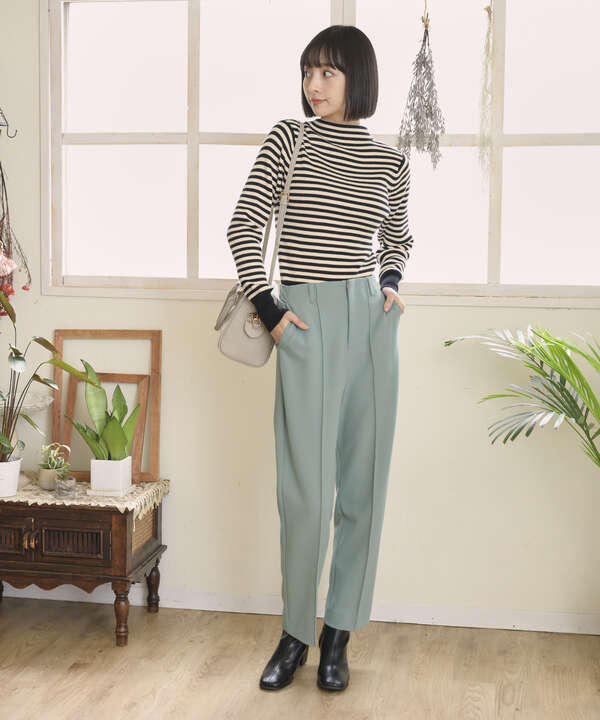 [Sシリーズ対応商品]カルゼカットソーペグトップパンツ