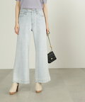 累計2万本突破の大人気デニムパンツ ! [Sシリーズ対応商品]ベーシックワイドデニムパンツ