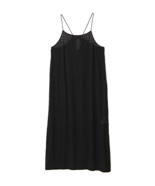 シャーリングシアーキャミワンピース