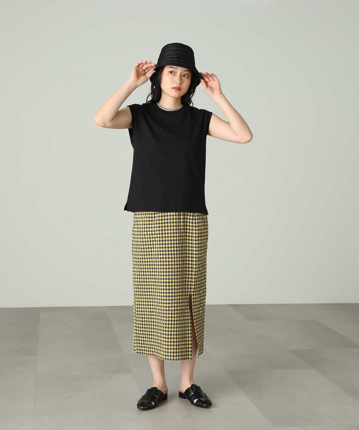 USAコットンフレンチスリーブTシャツ