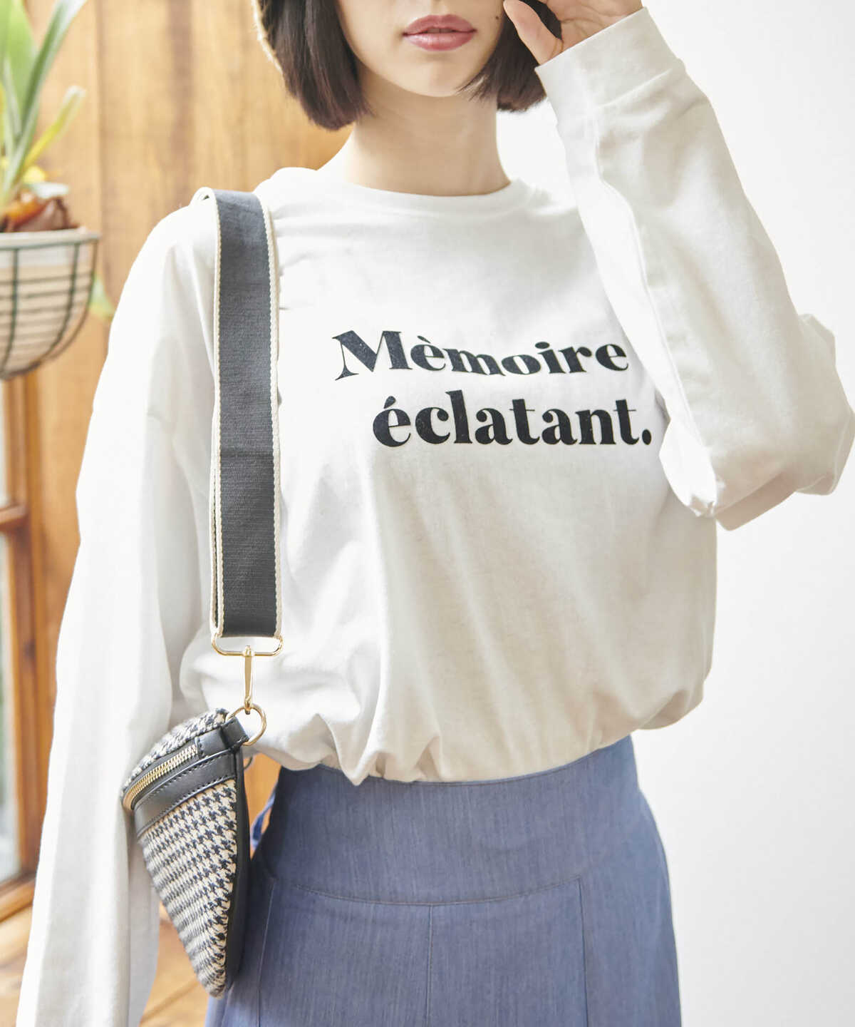 追加  フロッキーロゴロングTシャツ