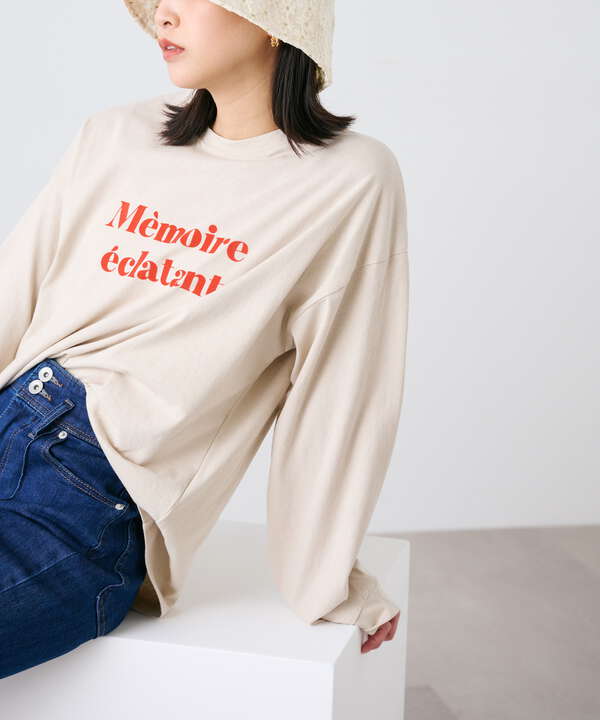 追加  フロッキーロゴロングTシャツ