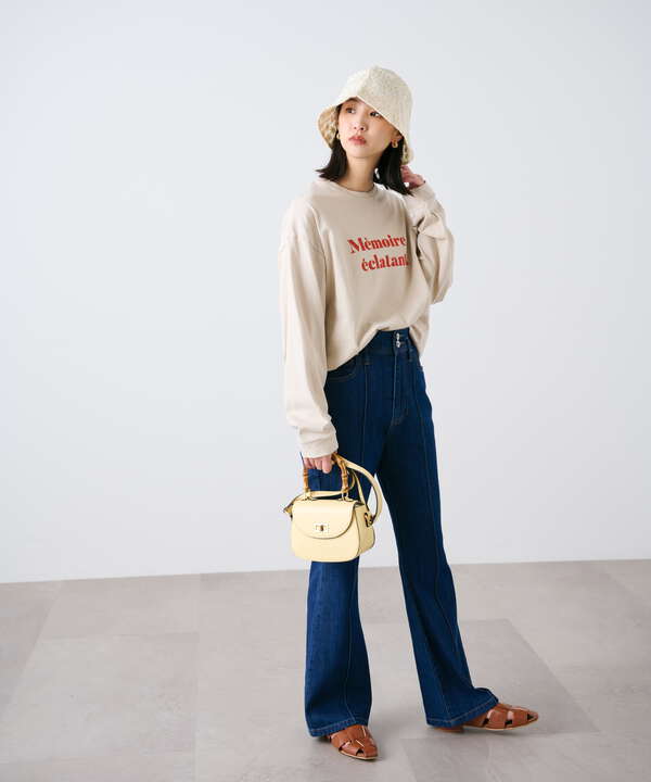 追加  フロッキーロゴロングTシャツ