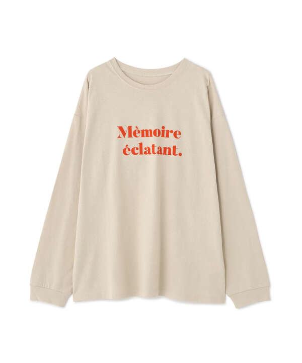追加  フロッキーロゴロングTシャツ