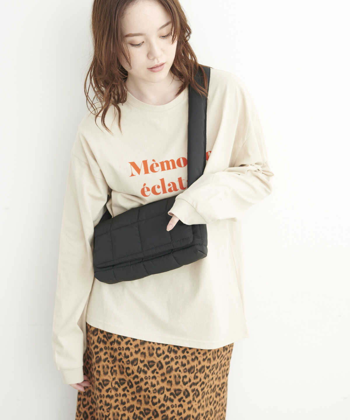 追加  フロッキーロゴロングTシャツ