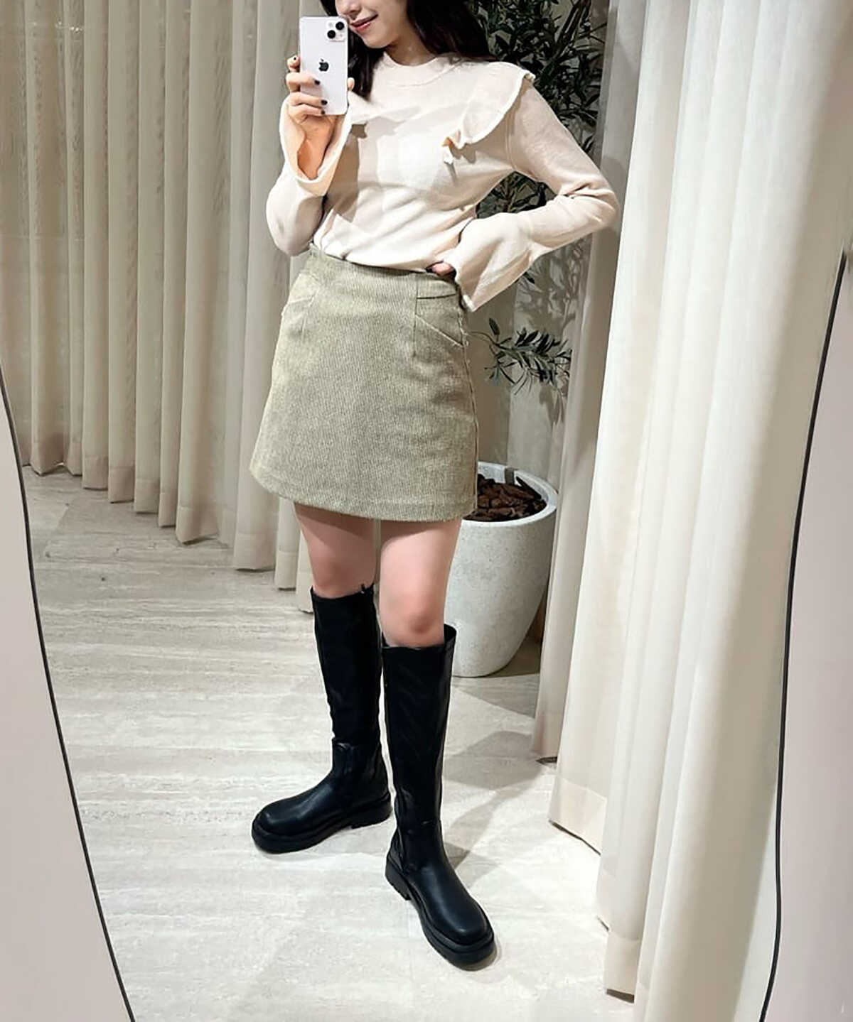 ストレッチロングブーツ
