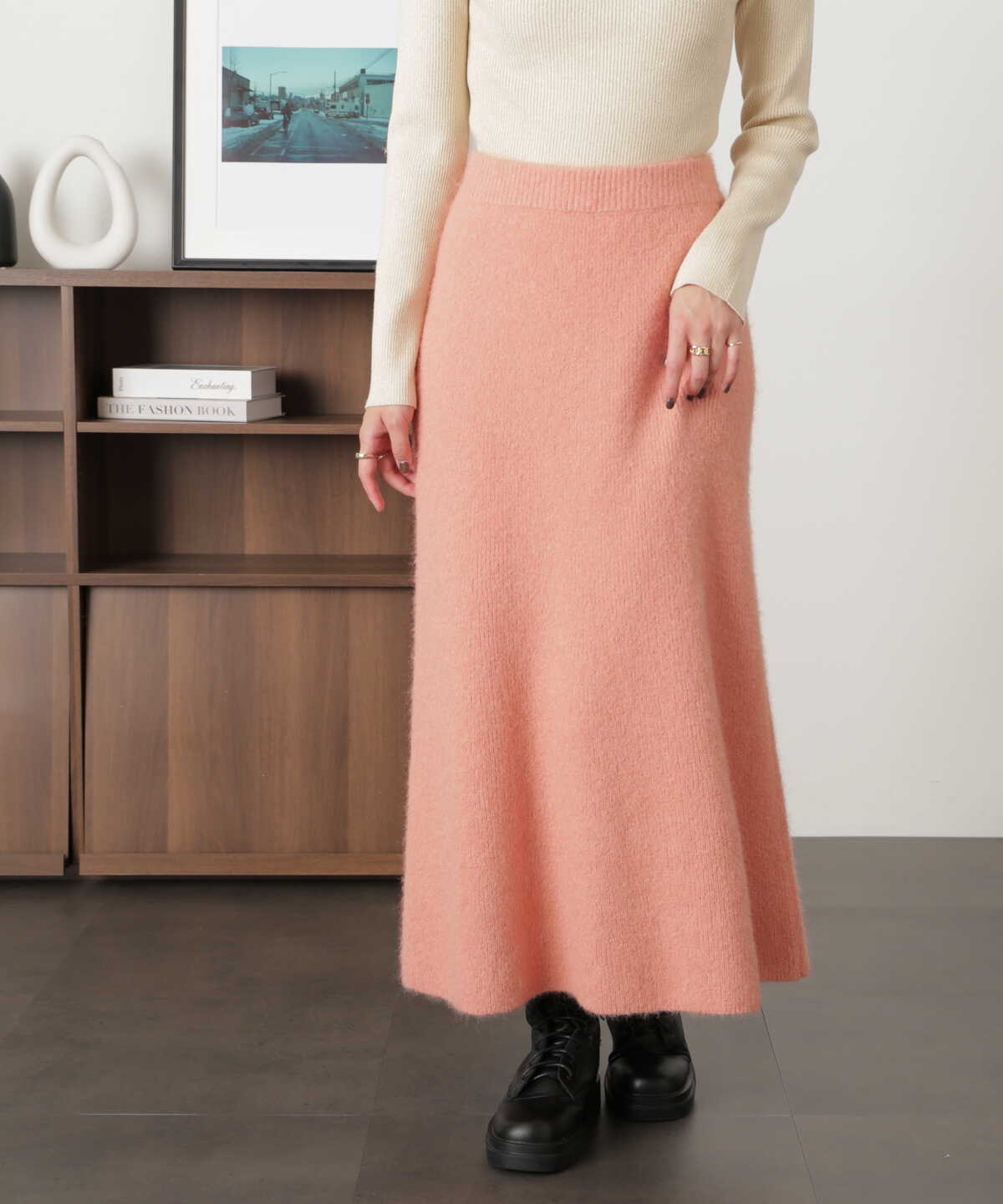 なし裏地⭐️新品タグ付き⭐️L'Appartement Knit スカート