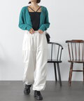 ［WEB限定］＜岡崎紗絵コラボ/SET ITEM＞ニット×ワンピースセット