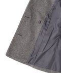 ＜セットアップ対応＞起毛チェックダブルブレストジャケット