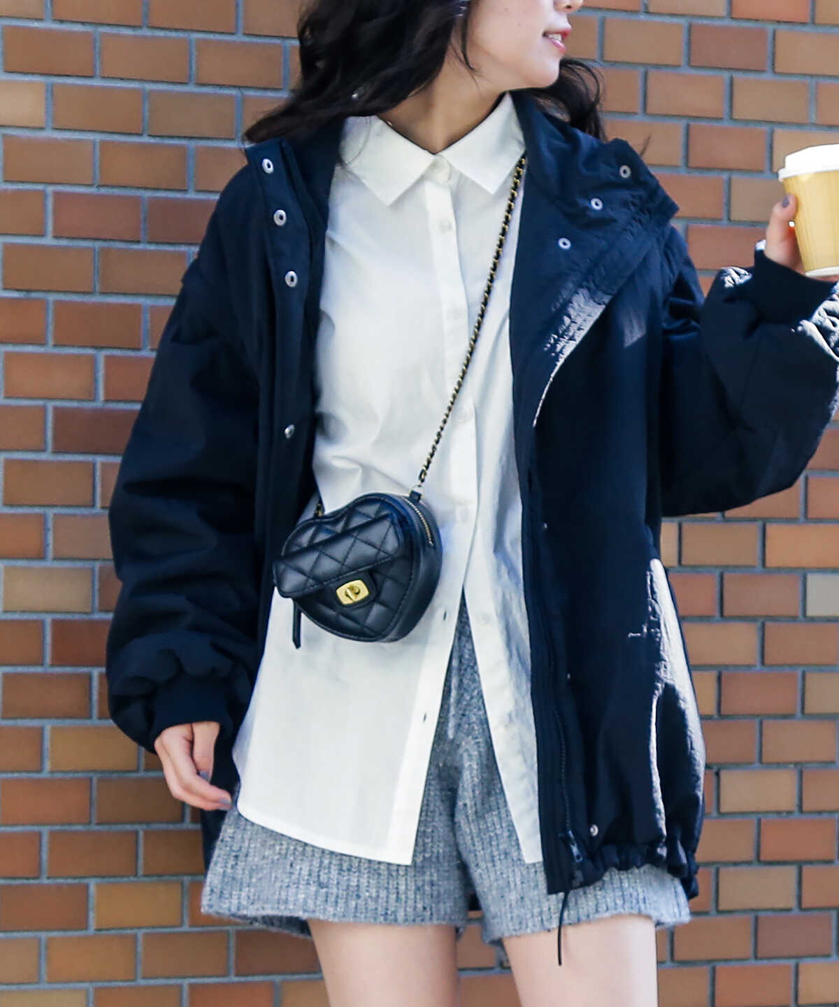 袖取り外し2Way中綿モンスターコート
