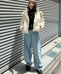 中綿ショートブルゾン