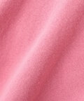 ［ピンクカラーWEB限定］肩スリットショート丈スウェット