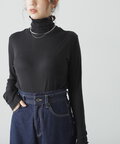 MillerシアーハイネックＴシャツ