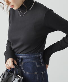 MillerシアーハイネックＴシャツ