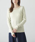 Millerカップ付きボーダーロングＴシャツ