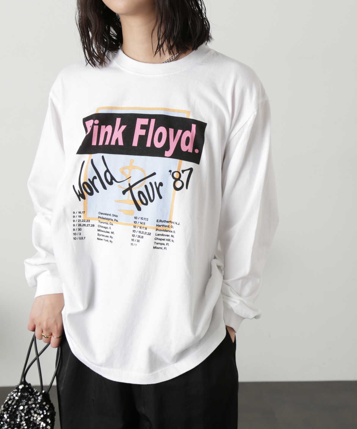 PINK FLOYEDロングTシャツ