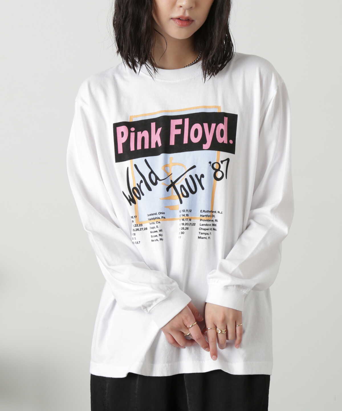 PINK FLOYEDロングTシャツ