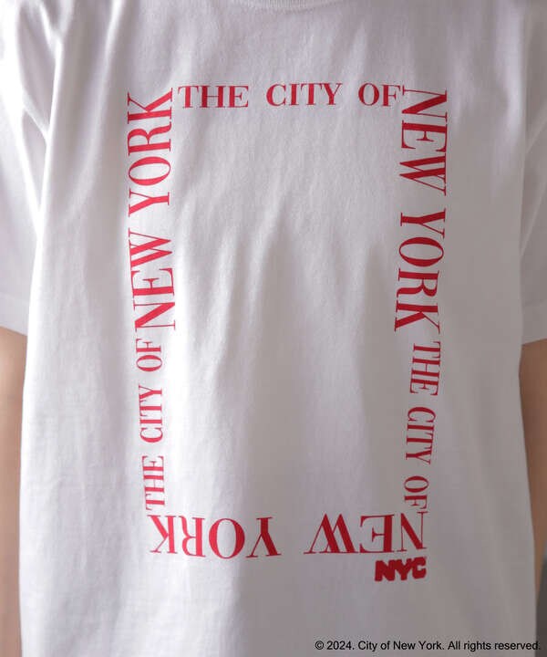 NYC スクエアロゴTシャツ