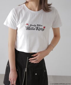 ＜ハローキティコラボ＞コンパクトTシャツ