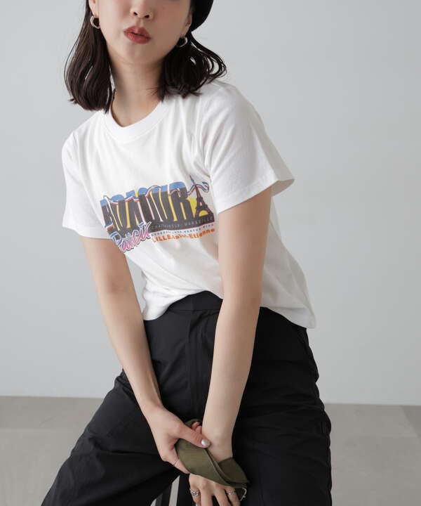 PARISプリントTシャツ