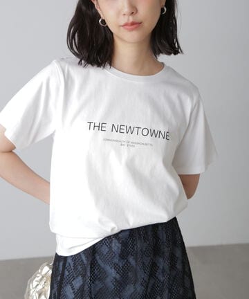 シンプルロゴプリントTシャツ