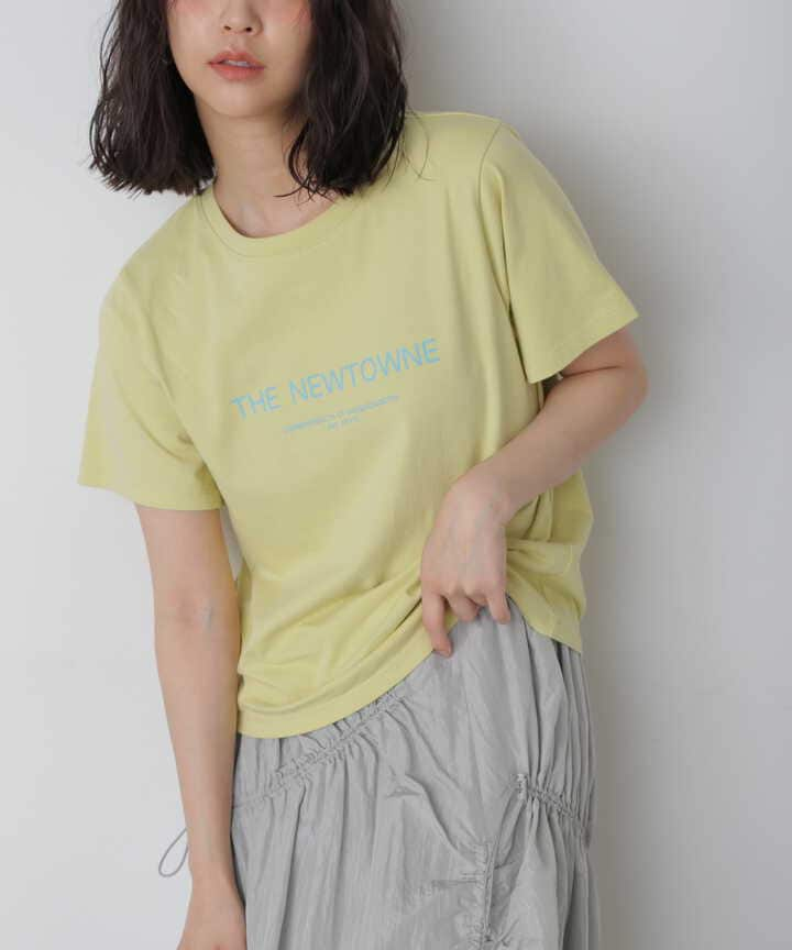 シンプルロゴプリントTシャツ