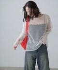 メッシュロングTシャツ