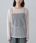 メッシュロングTシャツ