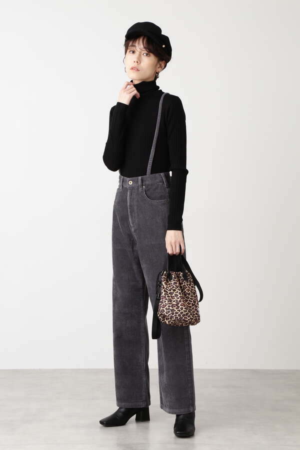 サスペンダー付コーデュロイパンツ N Natural Beauty Basic サンエービーディーオンラインストア Sanei Online Store