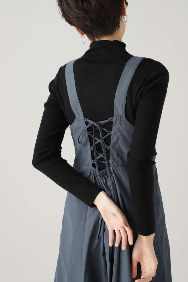 ピーチバックレースアップワンピース N Natural Beauty Basic サンエービーディーオンラインストア Sanei Online Store