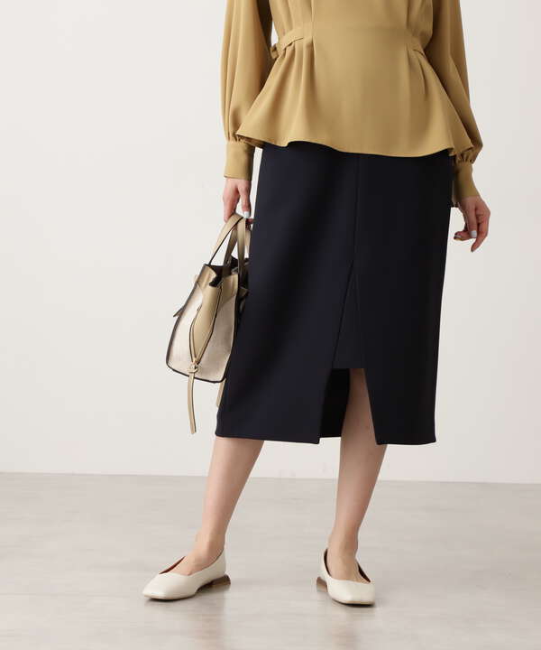 スリットミモレタイトスカート N Natural Beauty Basic サンエービーディーオンラインストア Sanei Online Store