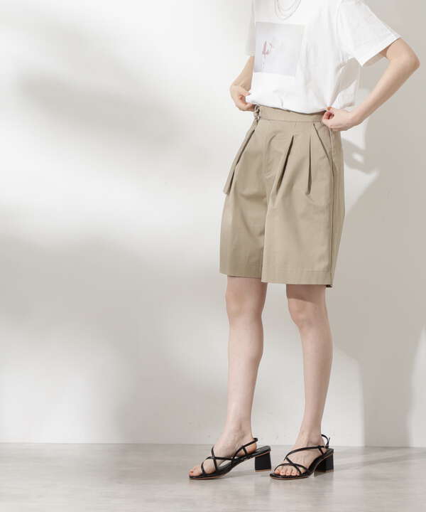 ストレッチチノショートパンツ N Natural Beauty Basic サンエービーディーオンラインストア Sanei Online Store