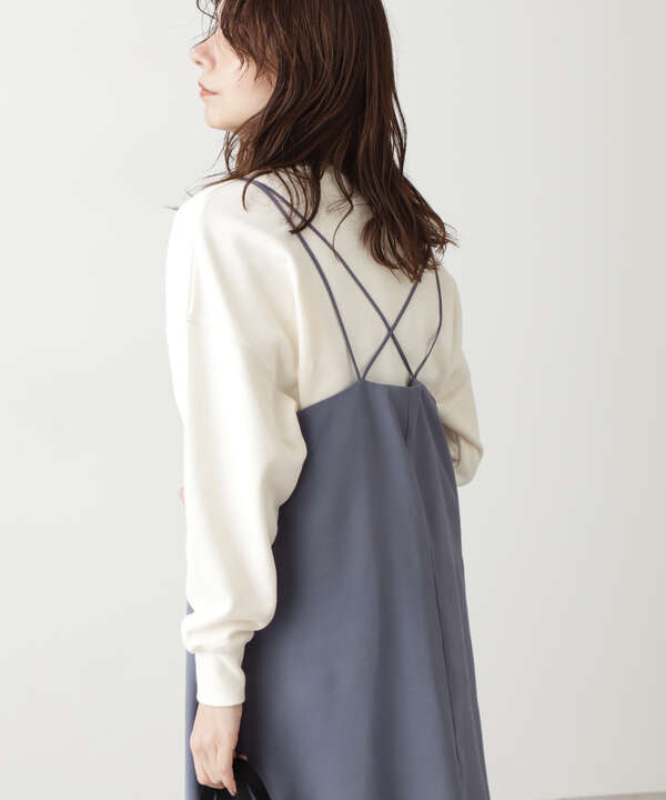 バッククロスキャミワンピース N Natural Beauty Basic エヌ ナチュラルビューティーベーシック 公式 通販mix Tokyo ミックスドットトウキョウ