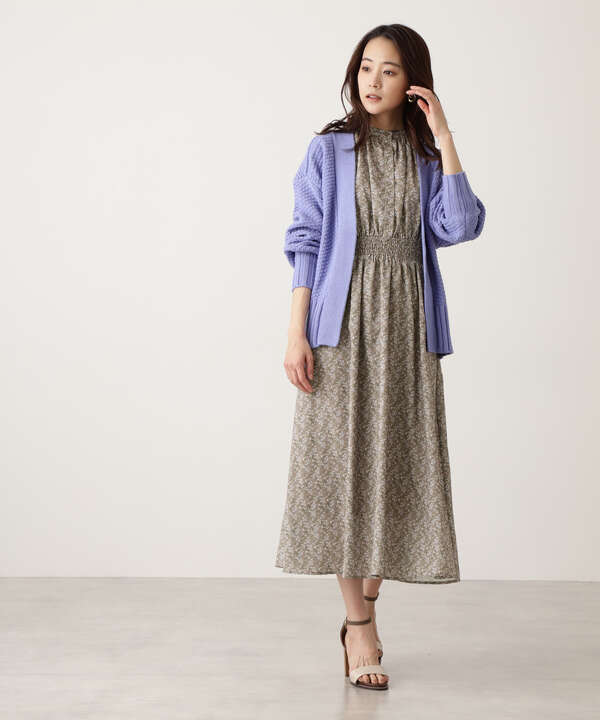 スモールフラワープリントワンピース N Natural Beauty Basic サンエービーディーオンラインストア Sanei Online Store