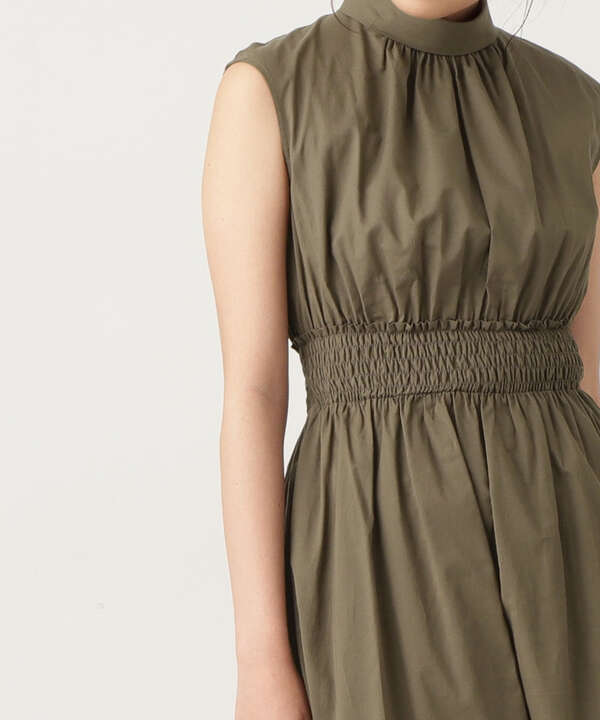 コットンローンロールネックワンピース S Size Line N Natural Beauty Basic サンエービーディーオンラインストア Sanei Online Store