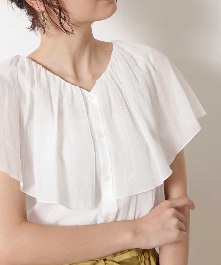Pachman Mantle Blouse ケープ ブラウス クーポンあ biocheck.cl