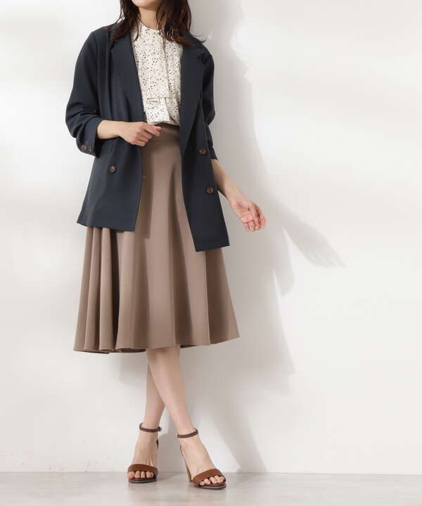 スモーキーフレアスカート S Size Line N Natural Beauty Basic サンエービーディーオンラインストア Sanei Online Store スモーキーフレアスカート S Size Line N Natural Beauty Basic サンエービーディーオンラインストア Sanei Online Store