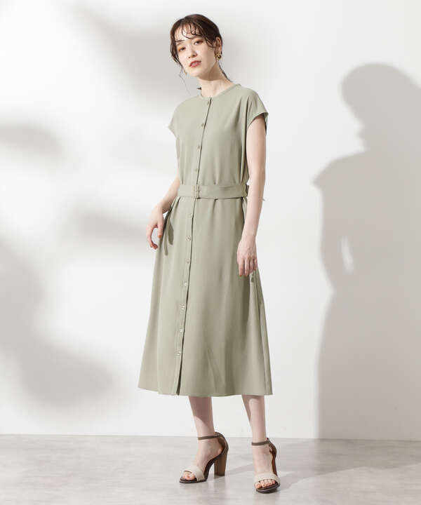 トロミシャツワンピース N Natural Beauty Basic サンエービーディーオンラインストア Sanei Online Store