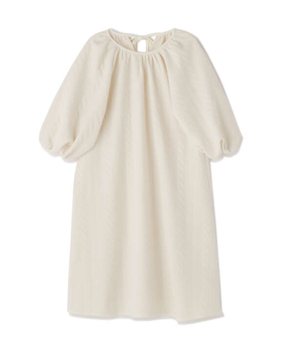 膨れジャガードワンピース N Natural Beauty Basic サンエービーディーオンラインストア Sanei Online Store