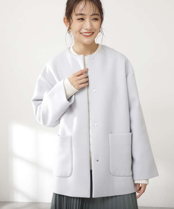 ハミルトン テントラインショートコート S Size Line N Natural Beauty Basic サンエービーディーオンラインストア Sanei Online Store