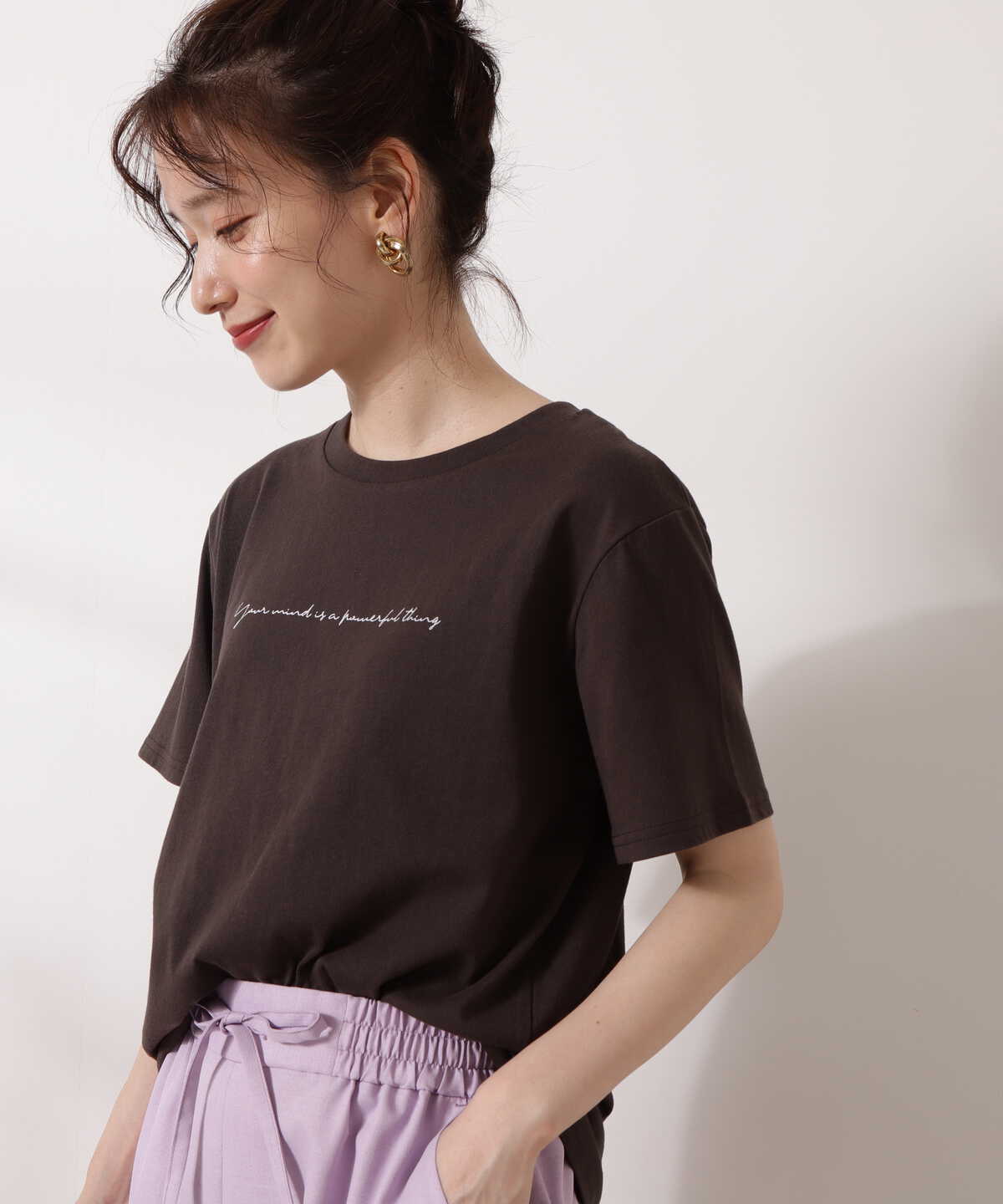 サインロゴTシャツ | N. Natural Beauty Basic* | サンエービーディー