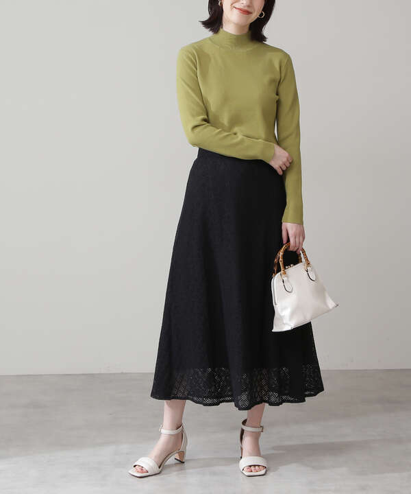 直営店やアウトレットを専門に取り扱う店 ボリューム フレア レース スカート 激安 通販店 Aldeasur Com