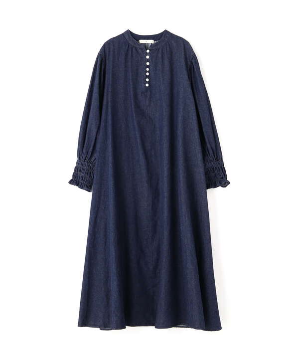 シャーリング袖ボリュームワンピース N Natural Beauty Basic サンエービーディーオンラインストア Sanei Online Store