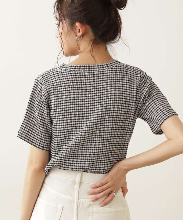 ギンガムチェックｔシャツ N Natural Beauty Basic エヌ ナチュラルビューティーベーシック 公式 通販 Mix Tokyo