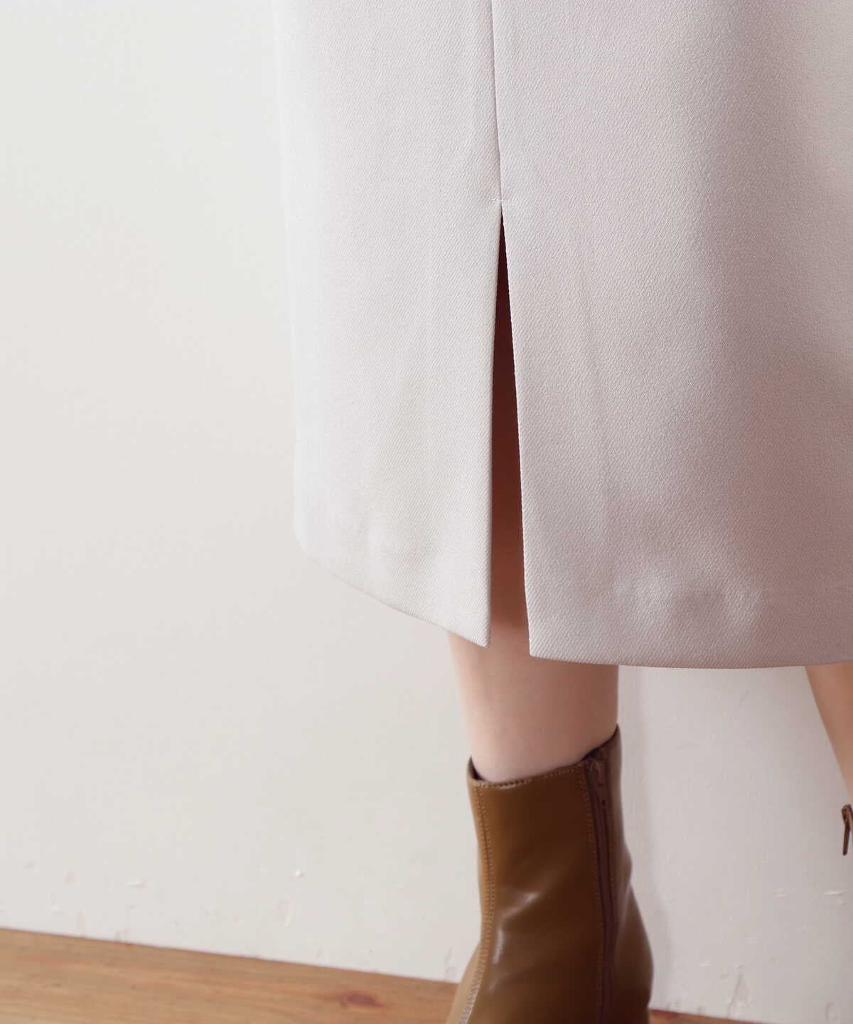 カルゼストレッチタイトスカート《S Size Line》