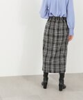 【横田ひかるさん着用】ロービングツイードスカート《S Size Line》