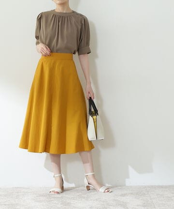 タスランカラーフレアスカート《S Size Line》