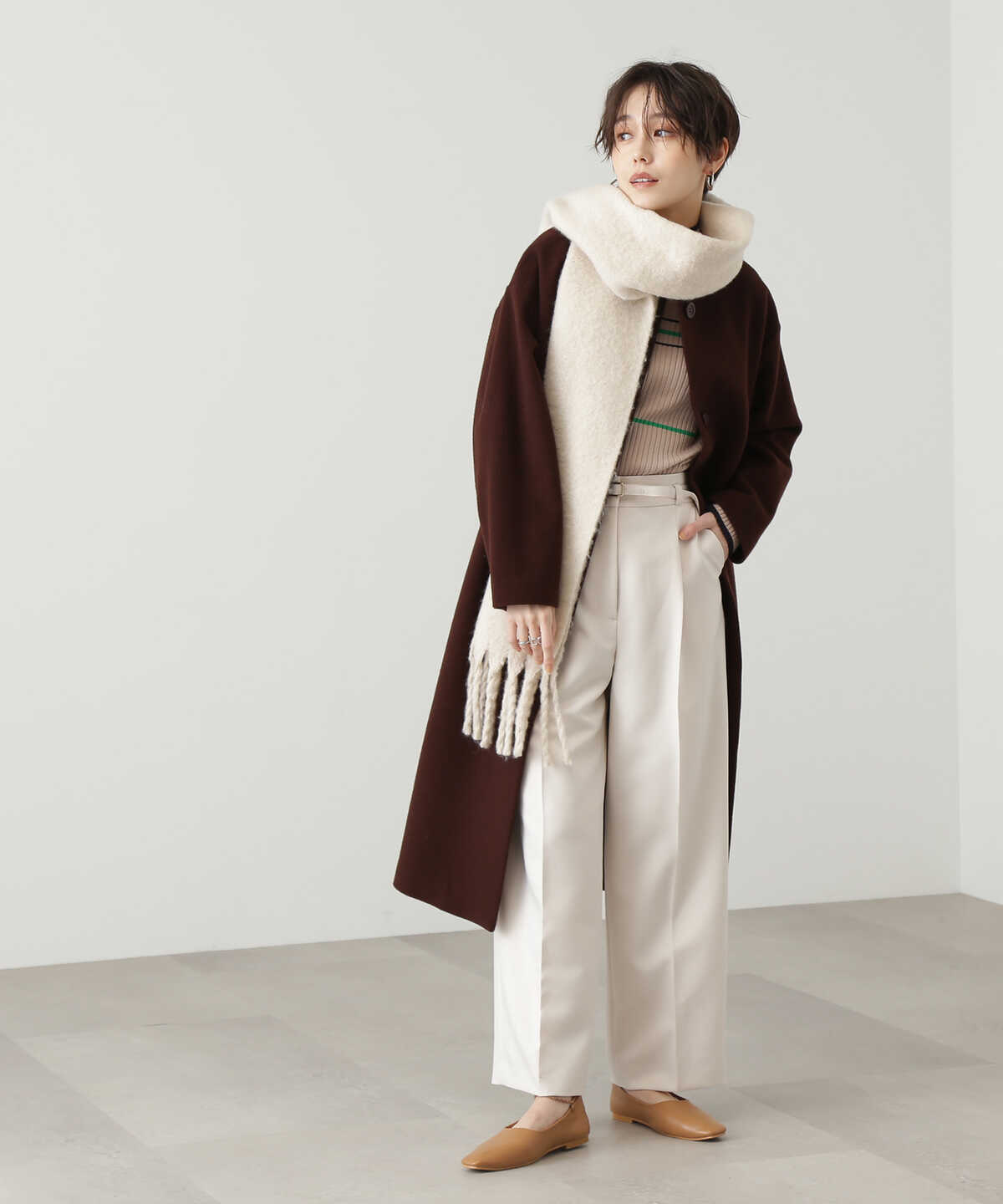 ベルト付ワイドパンツ《S Size Line》 | N. Natural Beauty Basic 