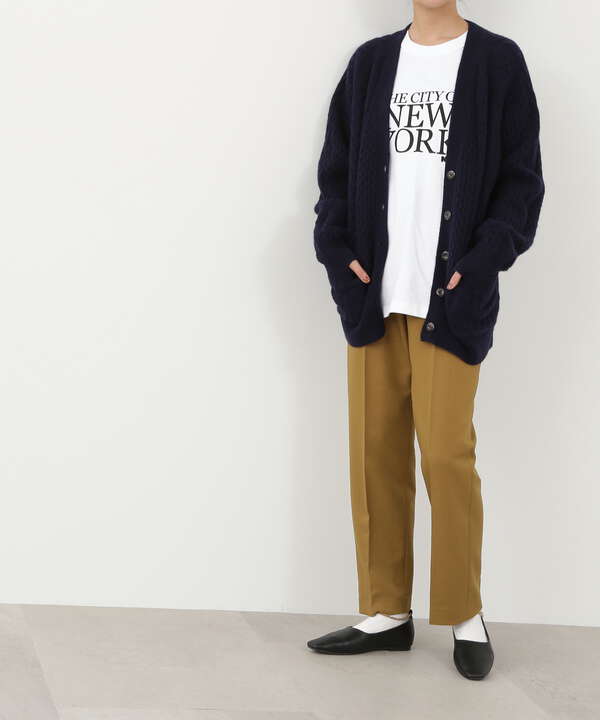 センタープレステーパードパンツ《S Size Line》